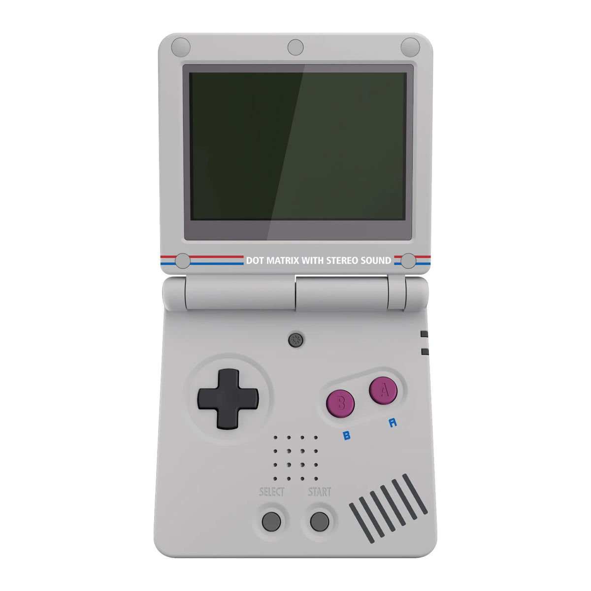 eXtremeRate IPS Ready GBA SP Shell - Classic NES/FC/SNES Style