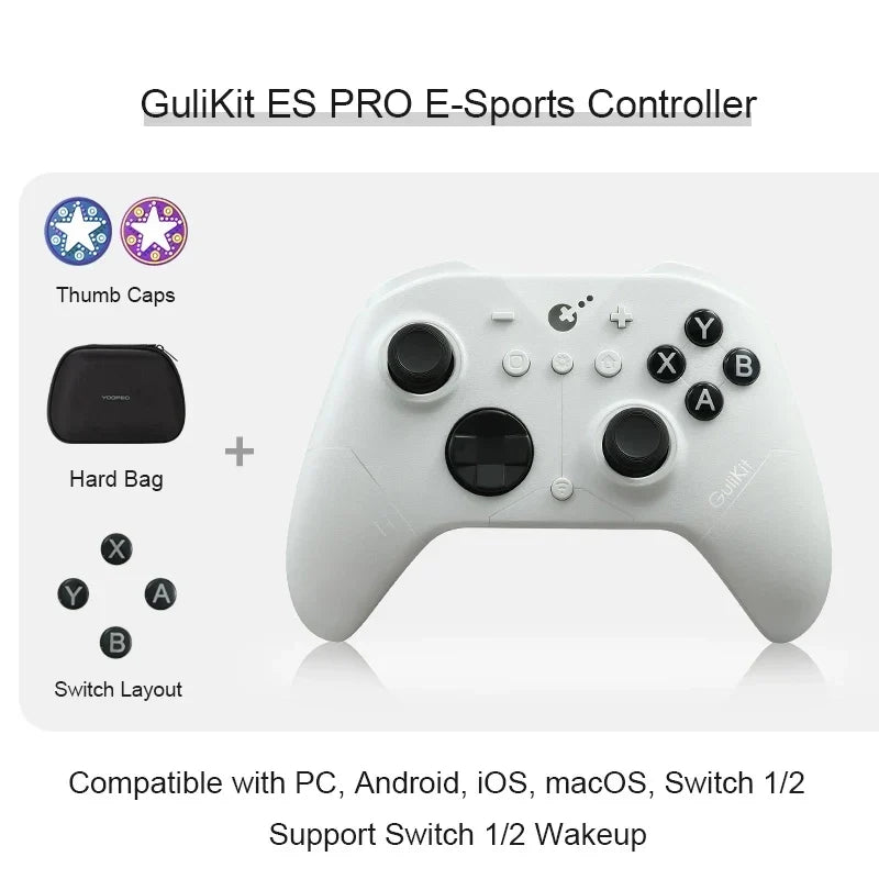 GuliKit ES Pro E-Sports Controller, TMR Joysticks, Switch 2