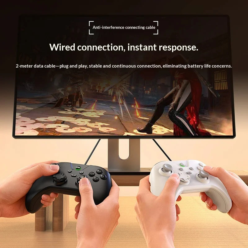 Ps4 Controller G4 Wired Gaming Gamepad 1000hz Turbo Dual Motor Vibration Controller For Pc Steam Ps4 Switch Android Gaming Us