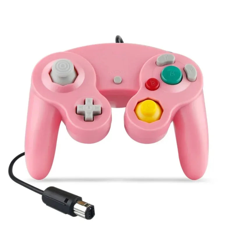 Multi-Color Wired Controller for GameCube NGC, USB Gamepad