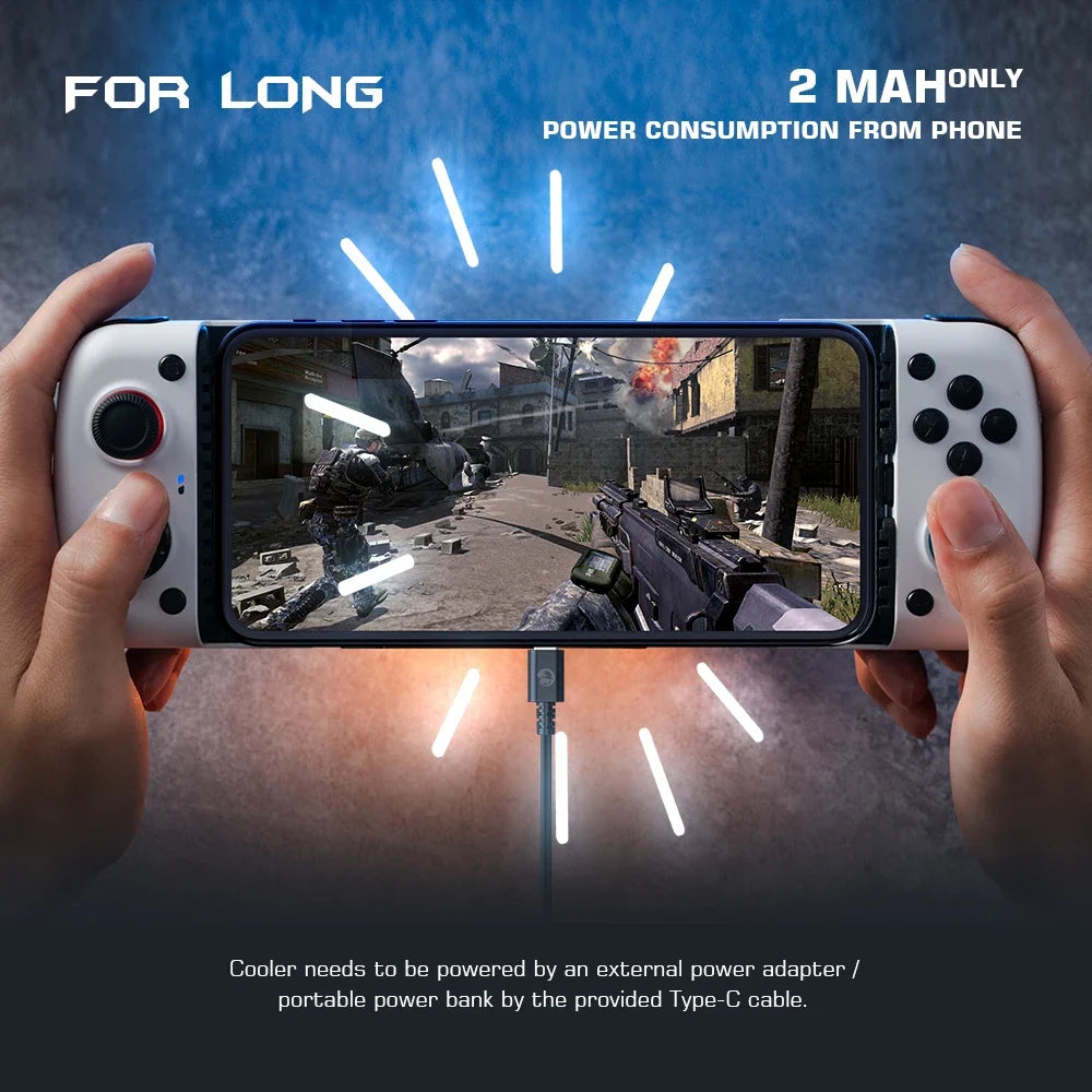 GameSir X3 Phone Gamepad with Cooling Fan for Cloud Gaming