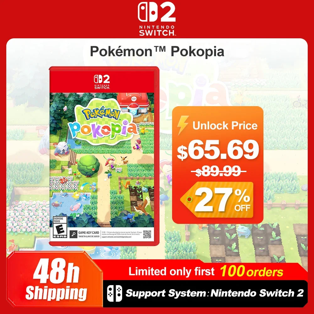 Pokemon Pokopia for Nintendo Switch 2 - Simulation Game Card