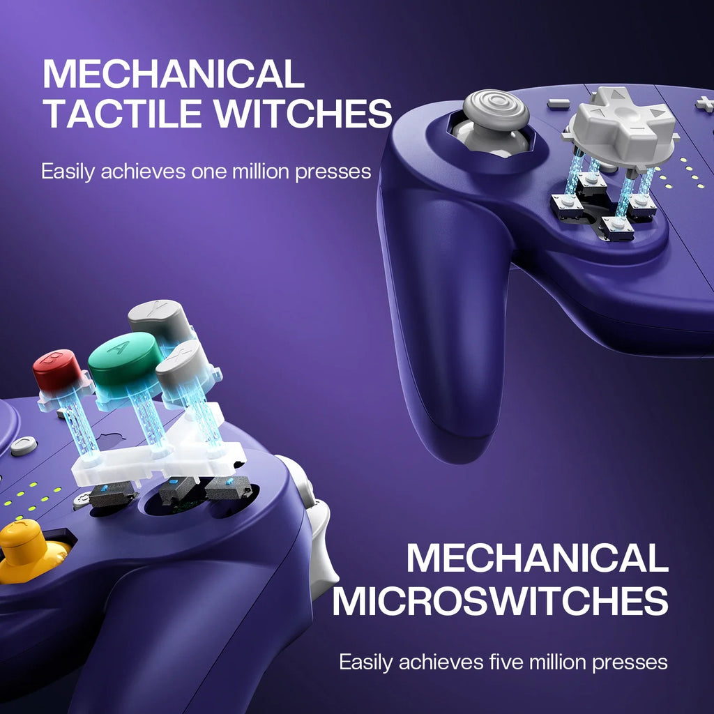 NYXI Wizard 2 White Special Edition TMR Gamepad, Switch/NGC