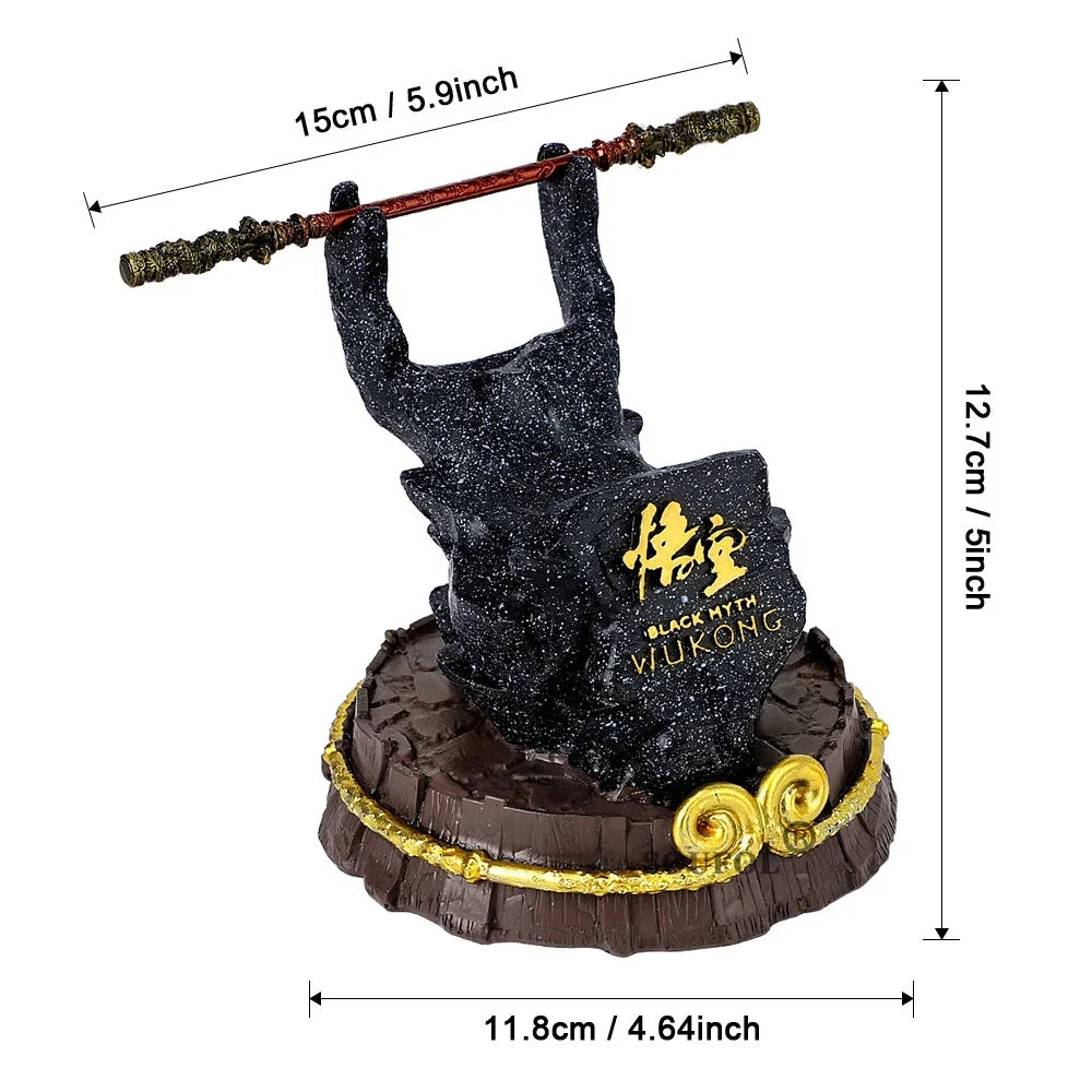 Game Controller Stand with Ruyi Golden Cudgel Wukong Theme Universal Gamepad Base for PS5/xbox/NS/Switch Pro Game Handle Bracket