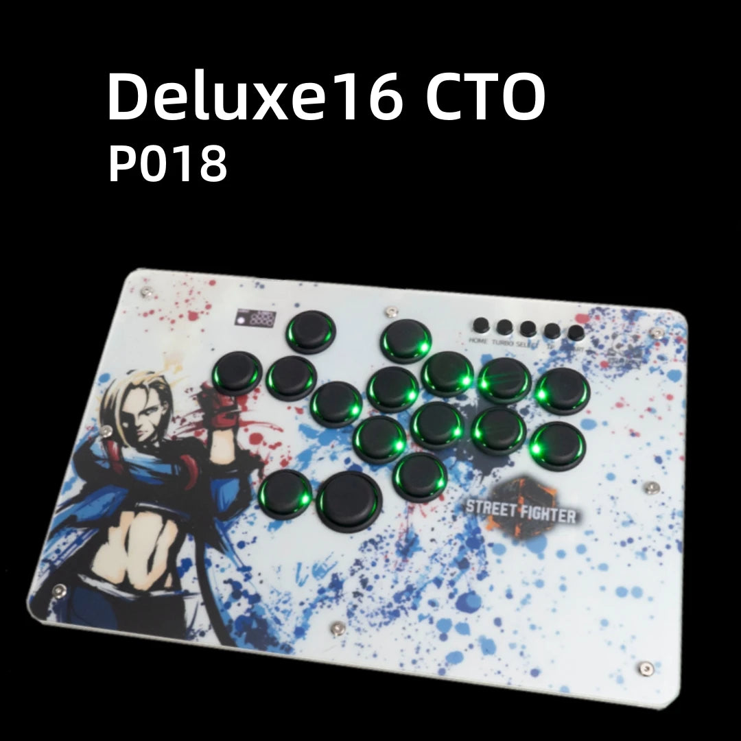 Panda Hitbox Deluxe Custom Panel Fighting Game Joystick Controller Arcade Fighting Stick For PS4/PS3/PC/Switch ゲームコントローラー