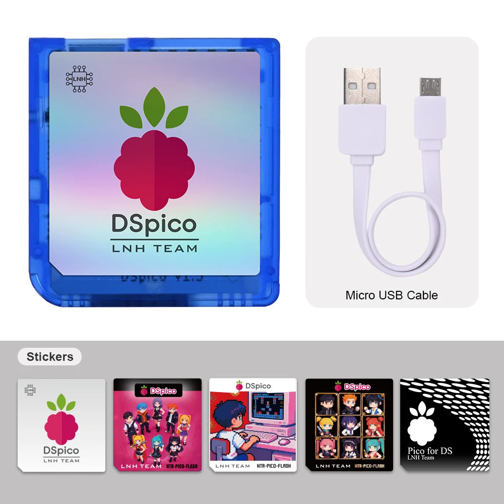 RP2040 MCU DSpico Game Reader Compatible With NDS NDSL DSi 3DS Console