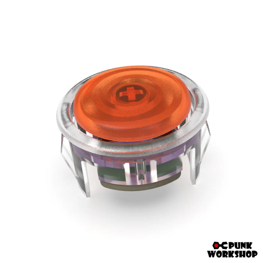 Punk Workshop PWS V2 Arcade Button Kit, 1x 30mm and 11x 24mm