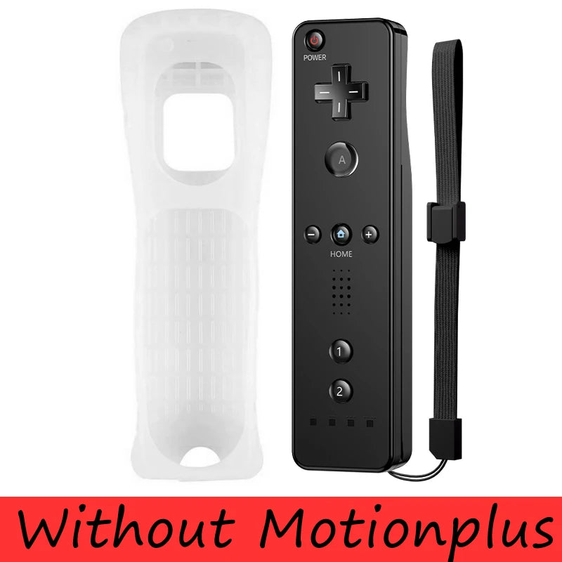 Controller Set For Nintendo Wii/Wii U 2 in 1 Wireless Remote Gamepad Joystick Optional Motion Plus Silicone Case Gaming Control