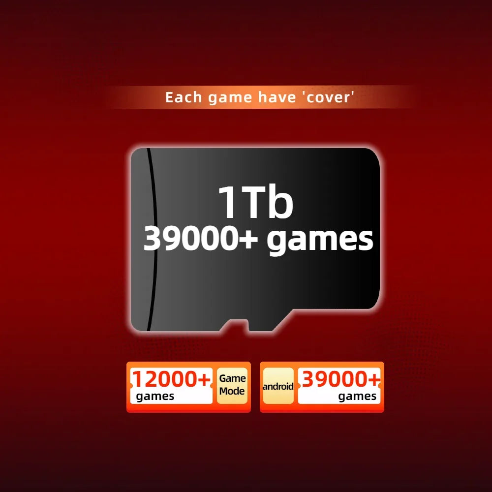SD Card for Anbernic RG557, Wii U Wii DC SS 60+ Platform Games