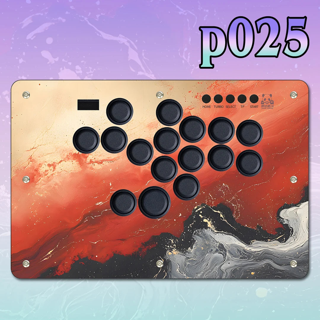 Panda Hitbox Deluxe Custom Panel Fighting Game Joystick Controller Arcade Fighting Stick For PS4/PS3/PC/Switch ゲームコントローラー