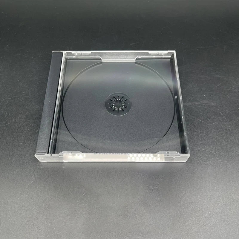 1PC For PS1 PlayStation 1 High Quality Game Disc Storage Shell Cover Transparent Plastic Single Disc Storage Bracket Box Case