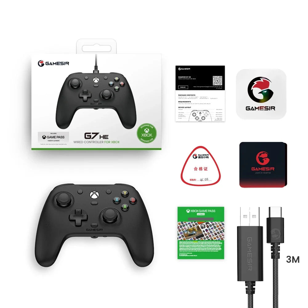 GameSir G7 HE Wired Xbox Controller, Hall Effect, Series X|S
