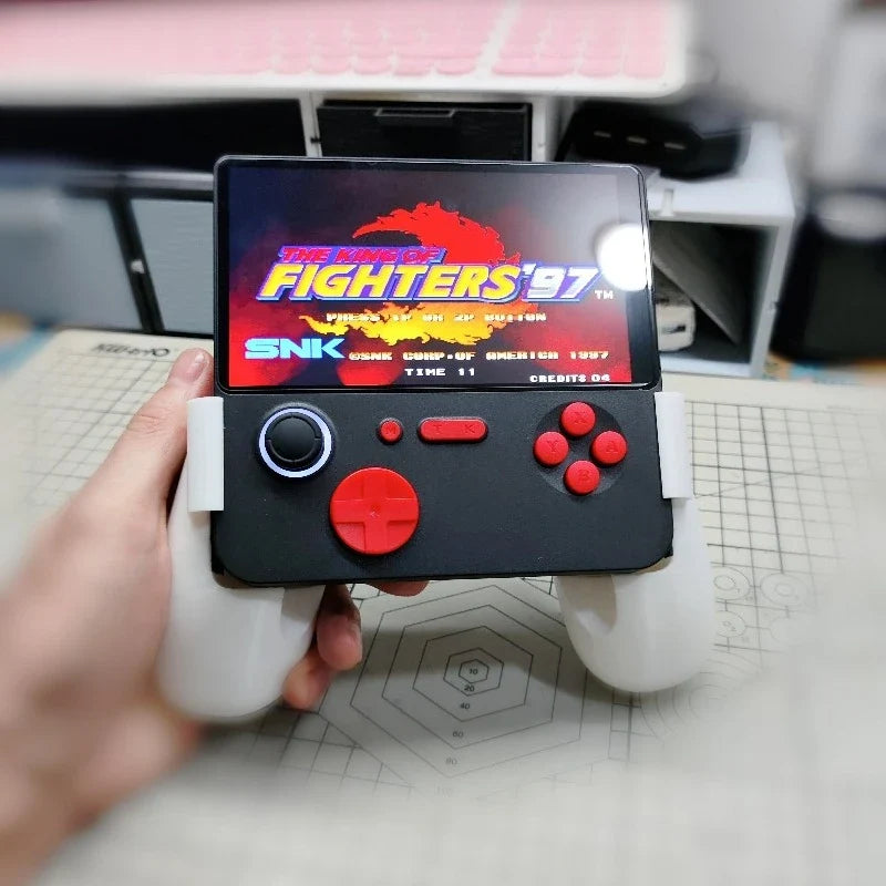 For Gamemt E5 Plus Gamepads Grip Handle Palm Grip 3D Printing Game Console Hand Grip Palm For GAMEMT E5 E5Plus