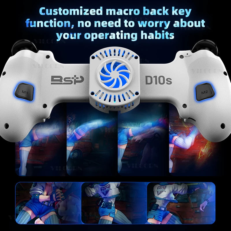 D10/D10S Mobile Game Controller for Android, iOS, Switch, PS4