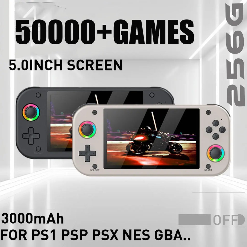 M26 Handheld Game Console 5.1 Inch Screen, Up to 70000 Games