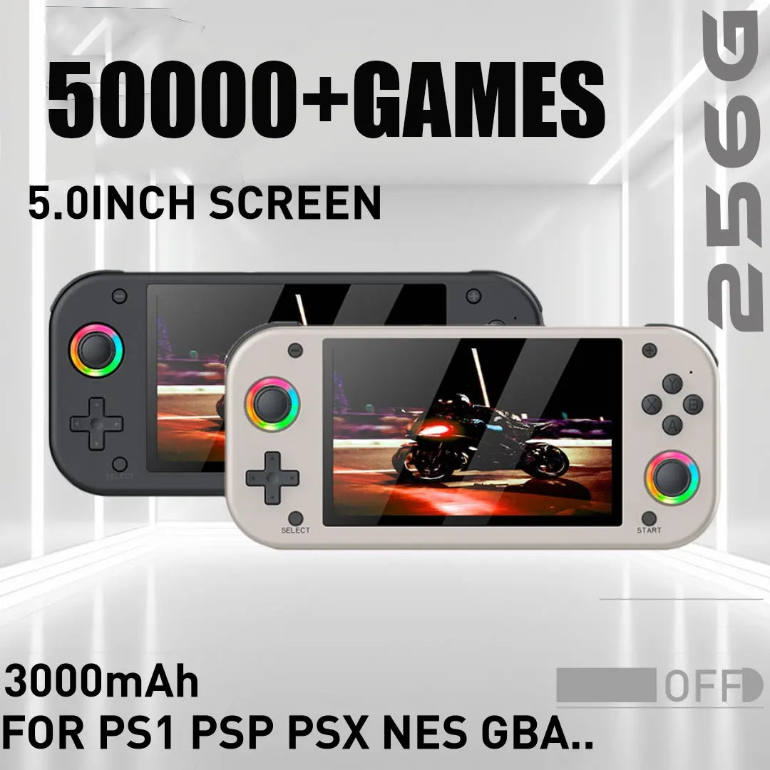 M26 Handheld Game Console 5.1 Inch Screen, Up to 70000 Games