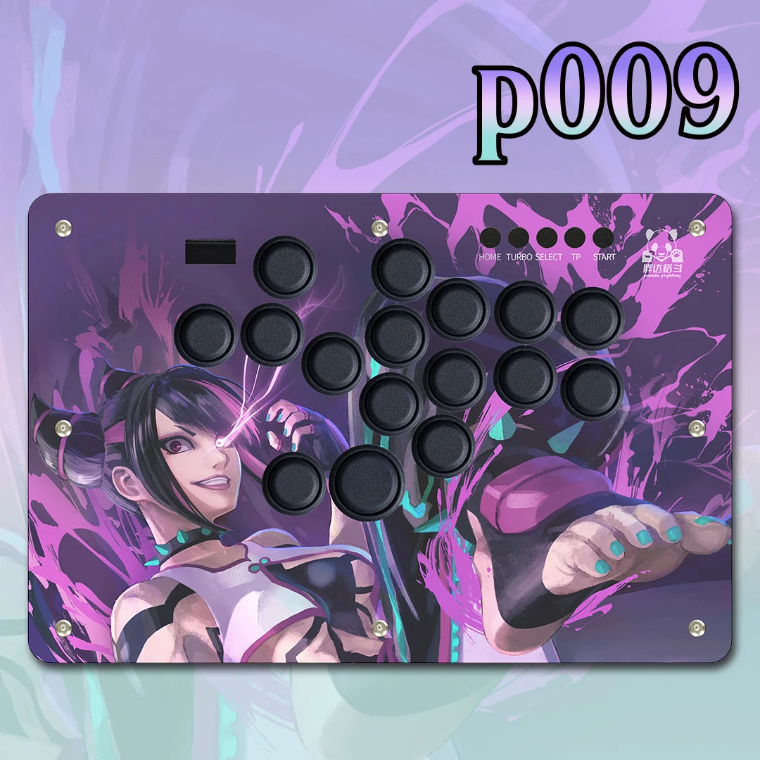 Panda Hitbox Deluxe Custom Panel Fighting Game Joystick Controller Arcade Fighting Stick For PS4/PS3/PC/Switch ゲームコントローラー