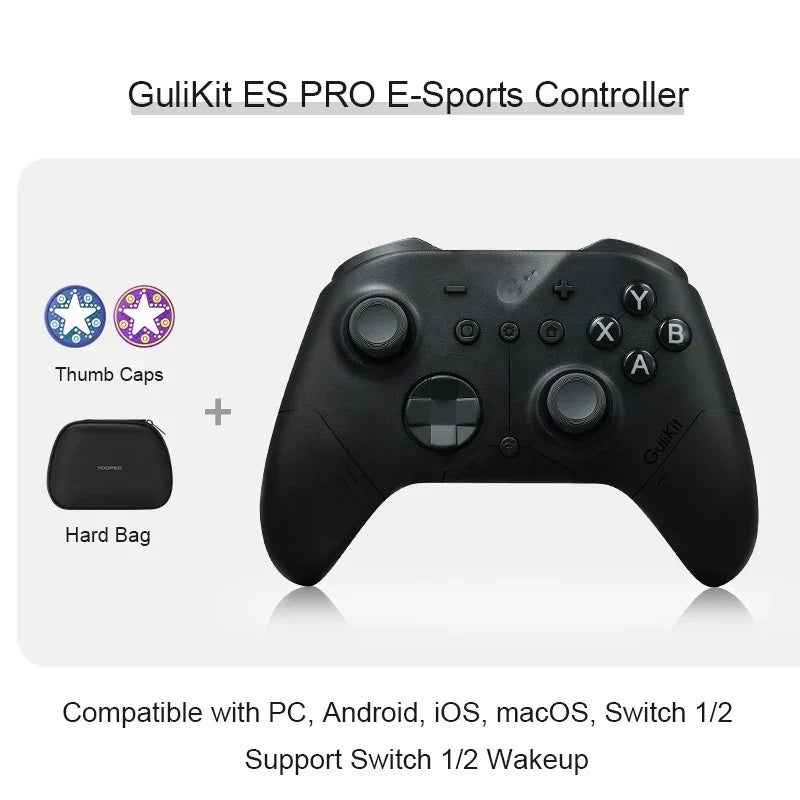 GuliKit ES Pro E-Sports Controller, TMR Joysticks, Switch 2