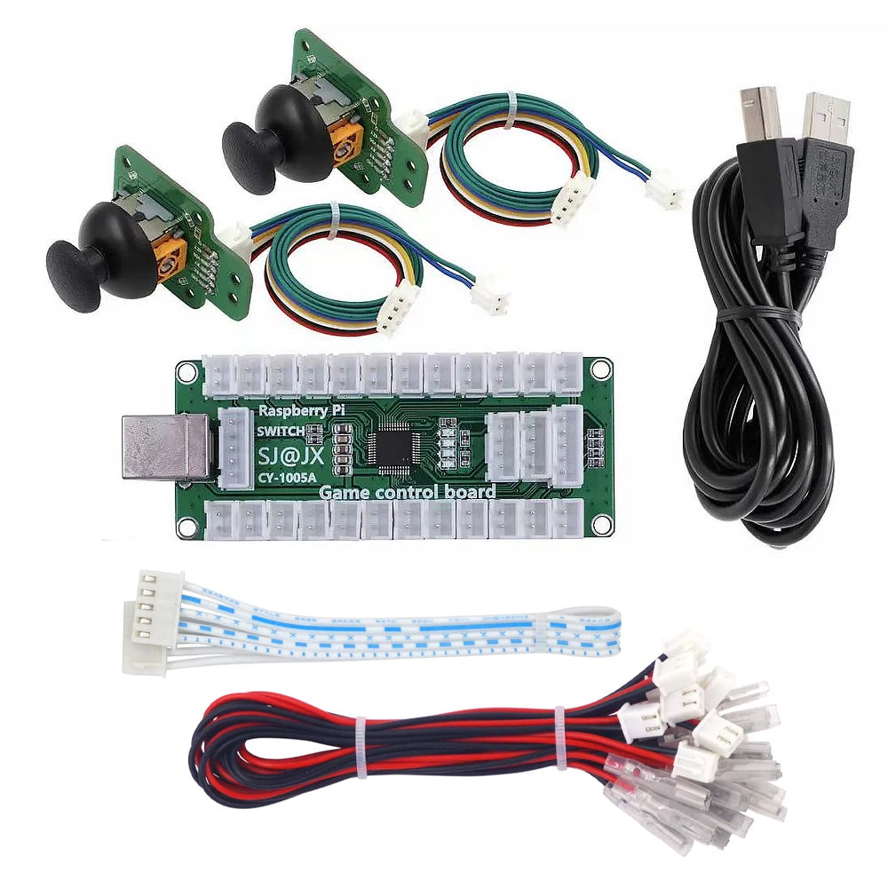 Arcade Game Joystick Controller Usb Board Zero Delay Encoder Gamepad Mini 3d Analog Stick Hitbox Switch Pc Ps3 Raspberry Pi