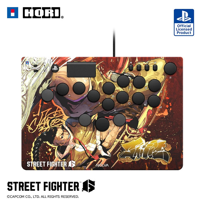 Hori Hitbox Fighting Arcade Controller Street Fighter 6 Cammy Mechanical All Button For Ps5 Pc Windows Tekken King Of Fighters.