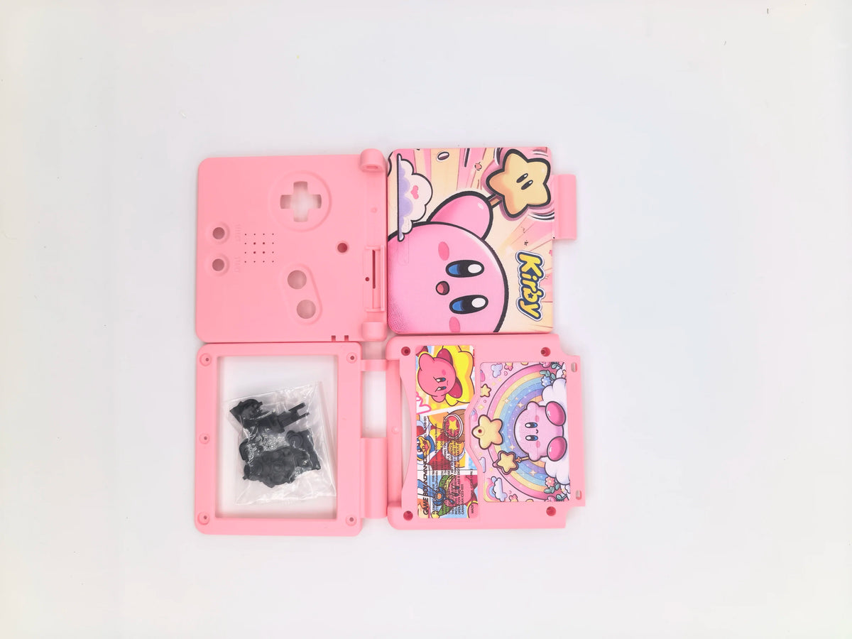 GBA SP (Game Boy Advance SP) Printed DIY Replacement Shell