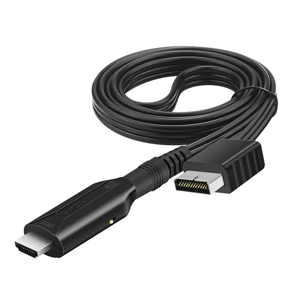 N64 To HDMI For GameCube SNES N64 To HDMI Converter Cable For N64 GameCube Plug and Play for PS2 to HDMI Converter Adapter