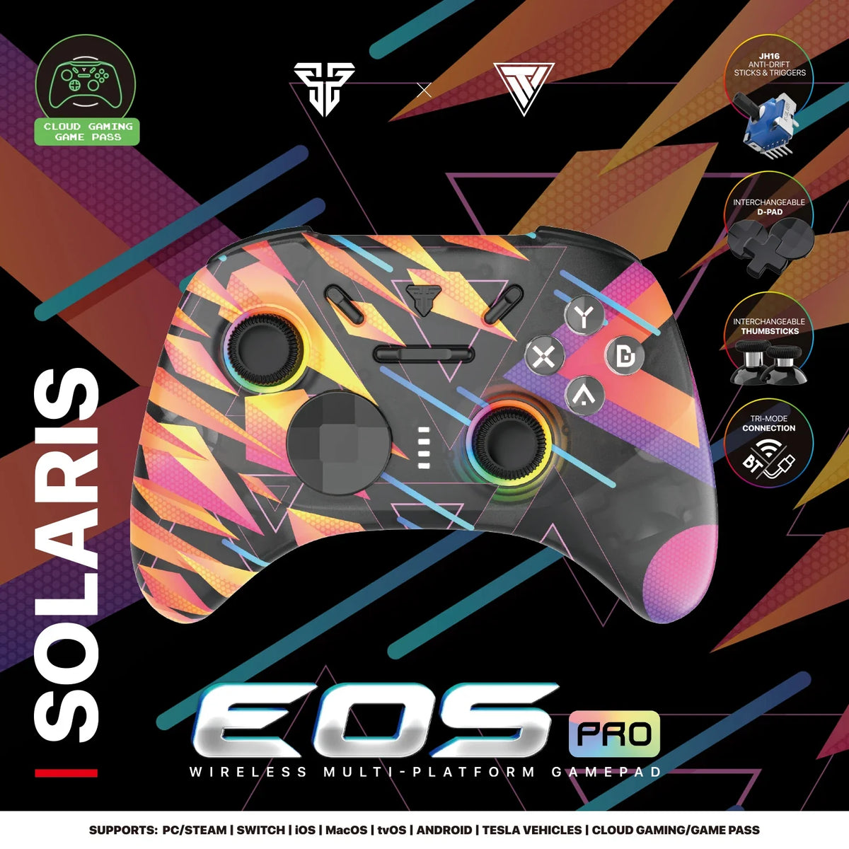 FANTECH EOS PRO WGP15 Hall Effect Gamepad for PC Switch iOS