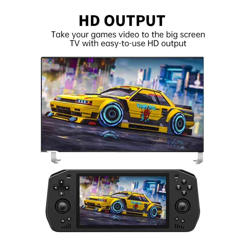 HOT X28 Handheld Game Console 5.5-Inch IPS Touch Screen