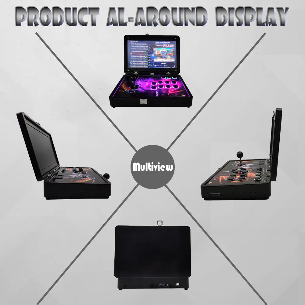 Pandora DX Box 14 Inch Folding Arcade Console, 28645 in 1, 720P