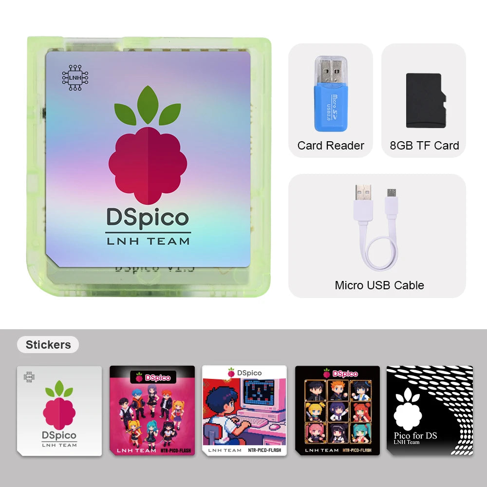 RP2040 MCU DSpico Game Reader Compatible With NDS NDSL DSi 3DS Console