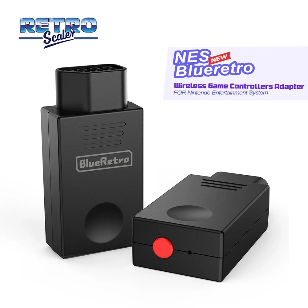 RetroScaler Blueretro Wireless Controller Adapter for NES Game Console to PS3 PS4 8Bitdo Ipega9076 Switch Joycon Controllers