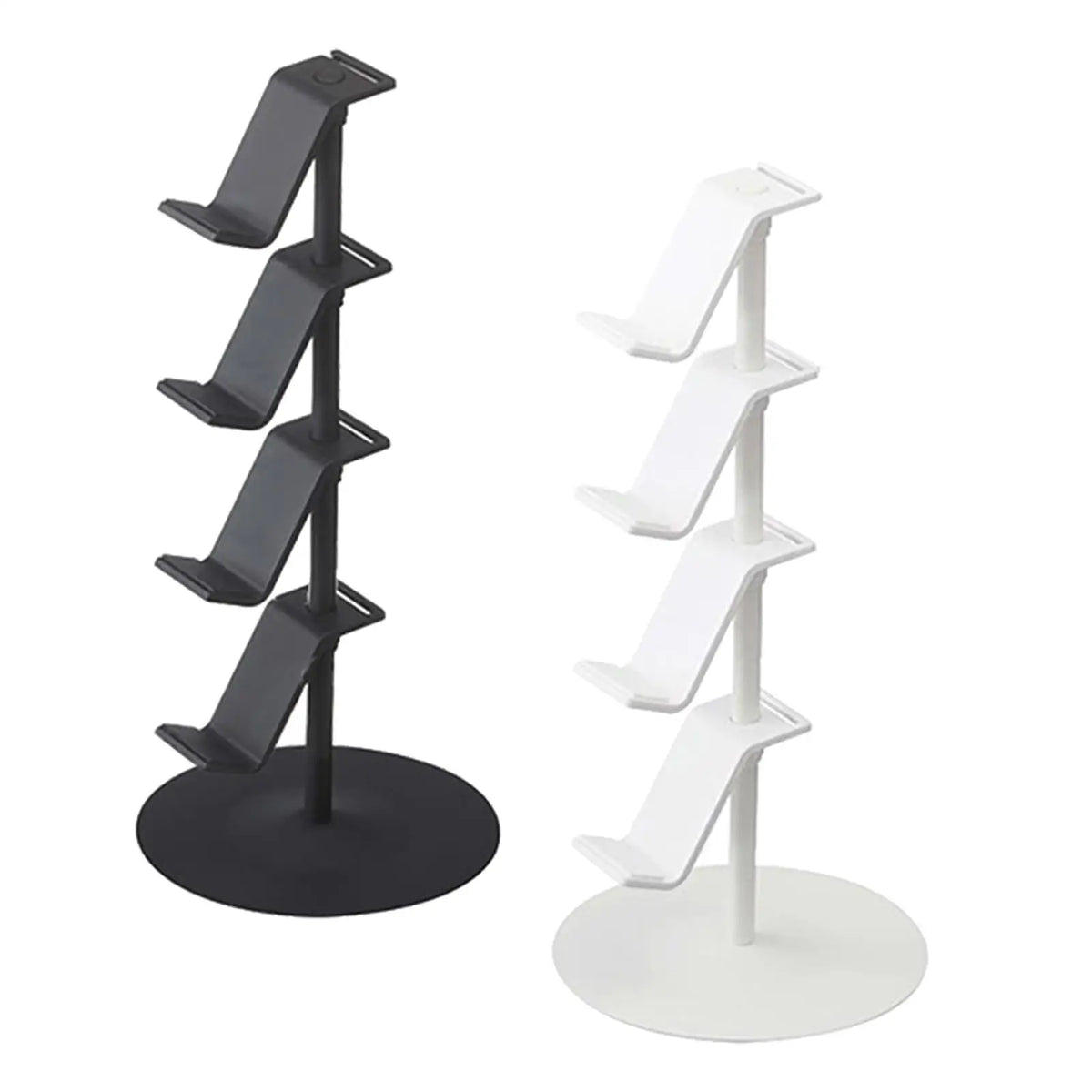 Universal Game Controller Stand with Multi-Tier Headphone Holder