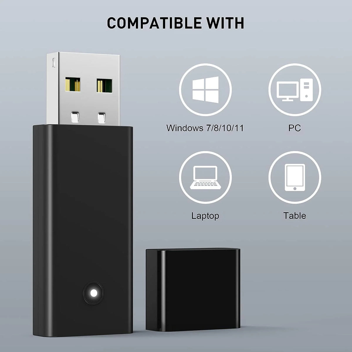 USB Wireless Adapter for Xbox One Controllers on Windows PC