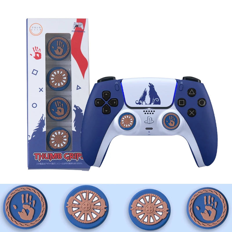 Silicone Thumb Stick Grip Cap Joystick Cover For Sony PS5 PS4 PS3 Xbox One/360 Slim Series X/S Switch Pro Case Game Protector