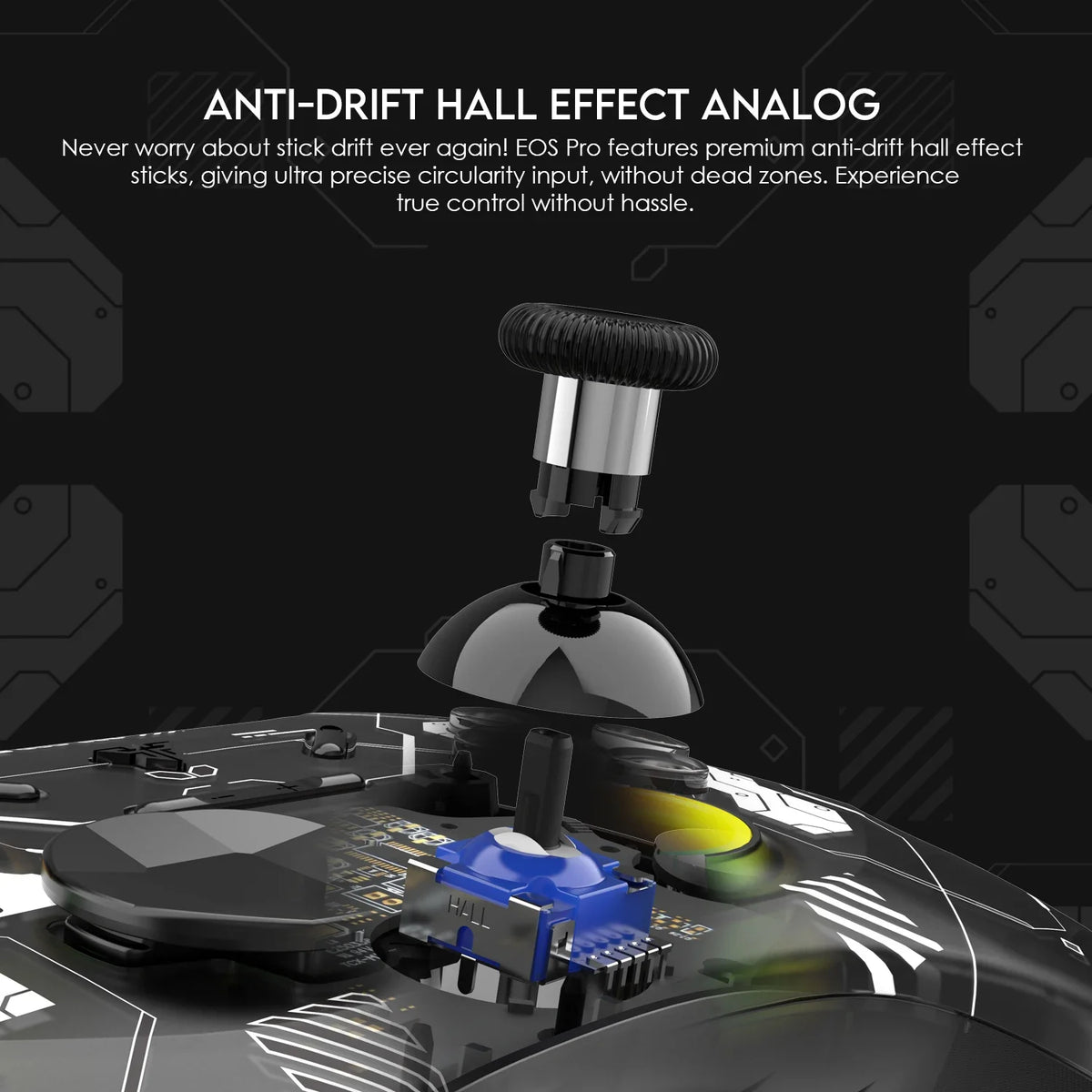 FANTECH EOS PRO WGP15 Hall Effect Gamepad for PC Switch iOS