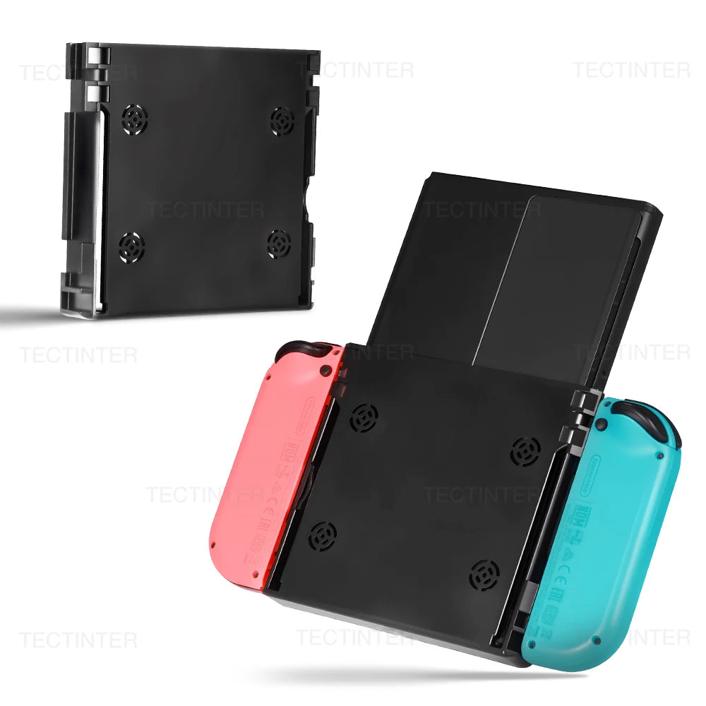 Portrait Mode Flip Grip For NS Switch Console Handheld Vertical Stand Bracket For Switch Oled Accessories Joystick Grip Holder