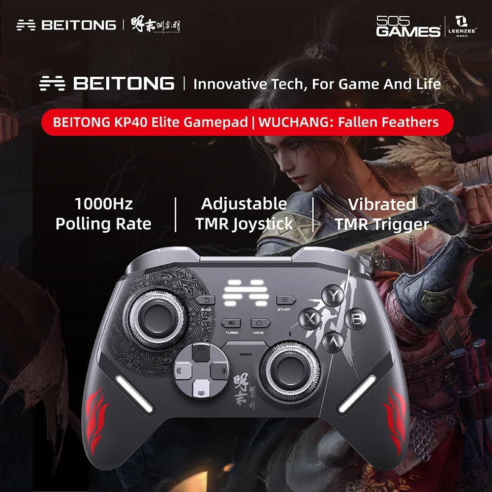 BEITONG KP40 Elite Wuchang Fallen Feathers TMR Gamepad, Switch