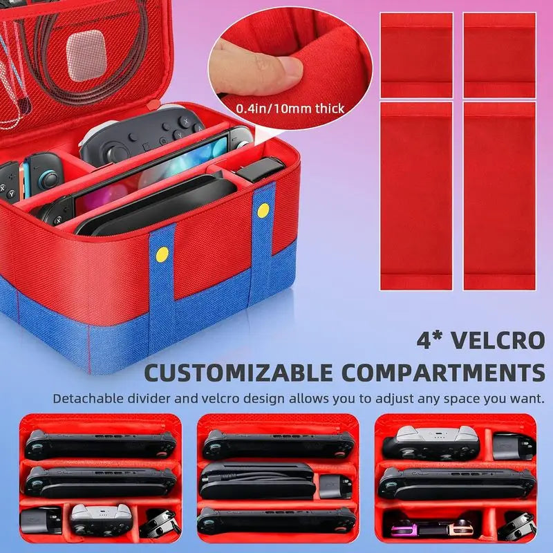 Carry Case for Nintendo Switch 2/1/Lite/OLED, Waterproof