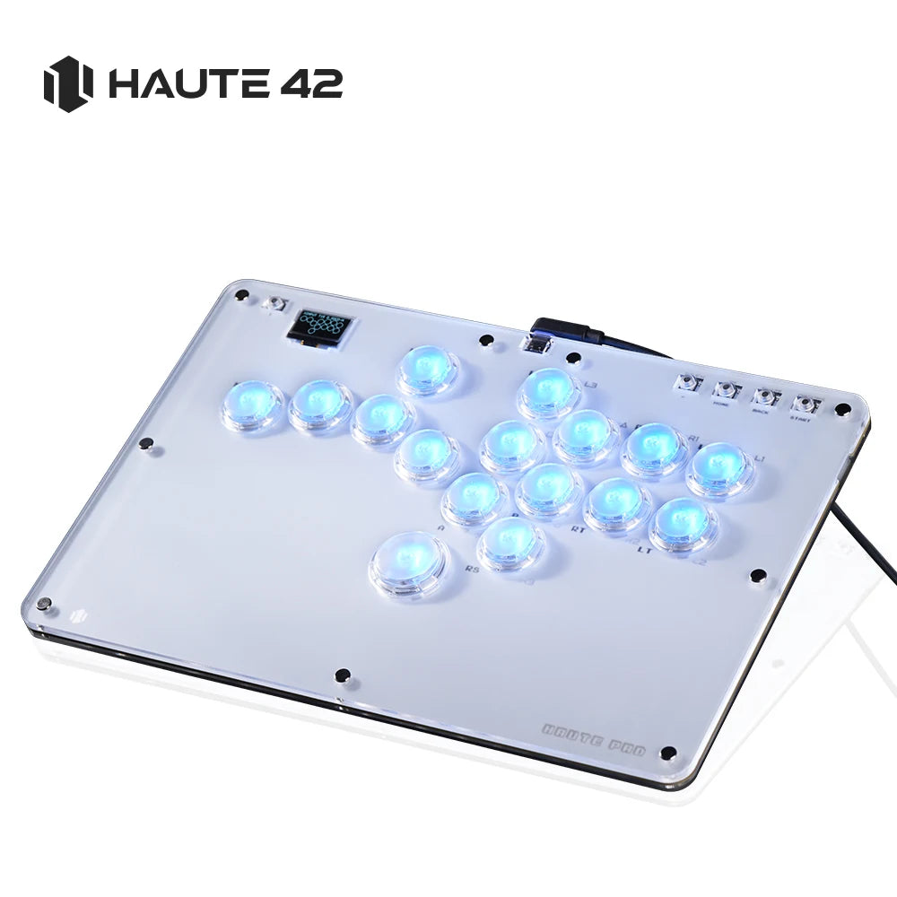 Haute42 R16 Hot-Swappable Leverless Hitbox Controller for PC/PS5