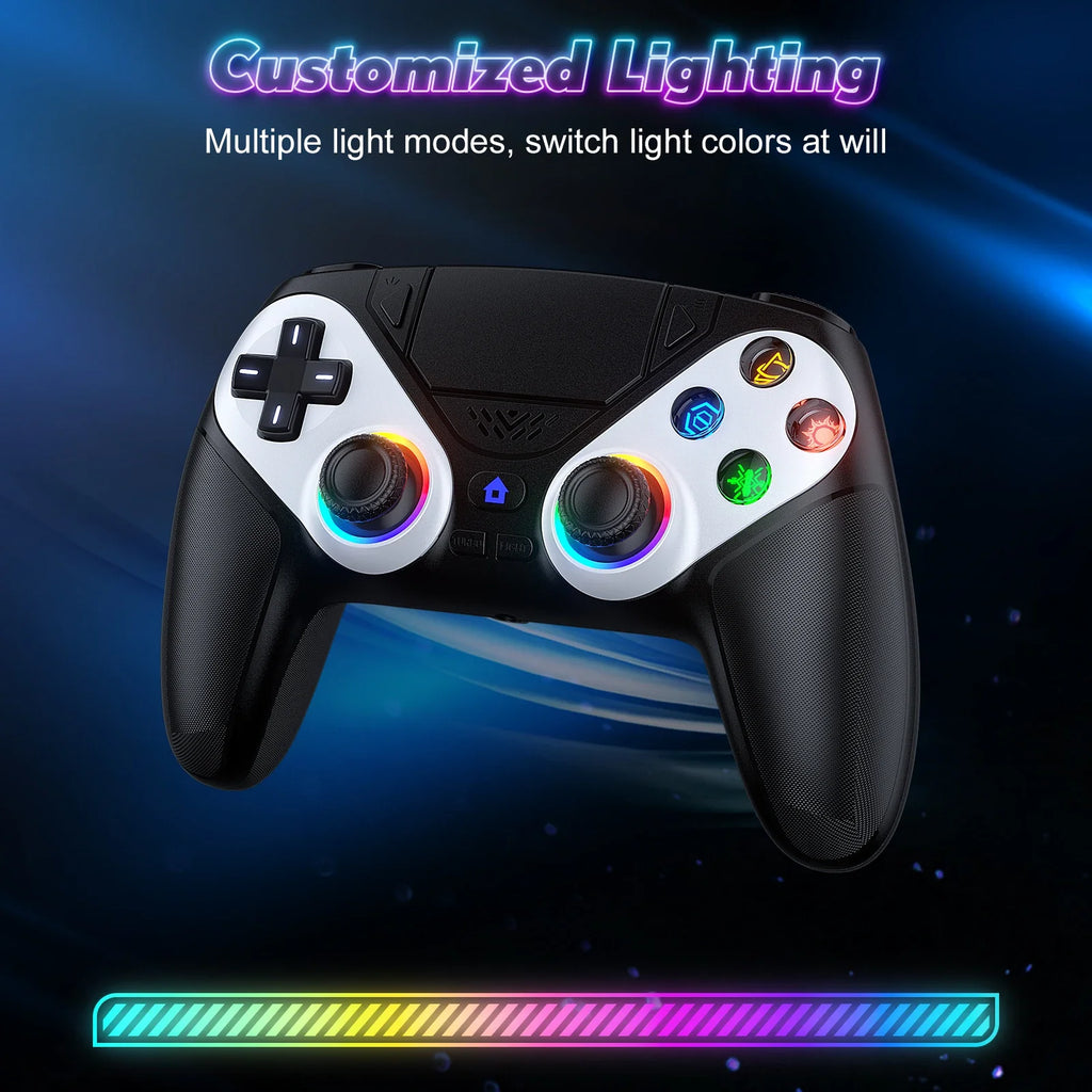 Ps5 Wireless Controller For PS5 Console Gaming With Turbo Touchpad Hall Trigger, Vibration Headphone Function Bluetooth Gamepad