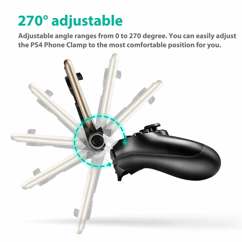 Games & Accessories For Sony PlayStation PS4 Game Controller Dualshock4 Smart Mobile Phone Clip Clamp Mount Holder