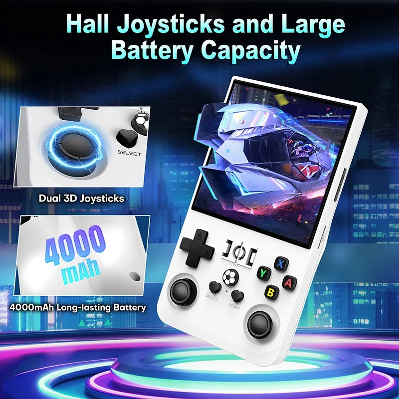 R36Pro Retro Handheld Game Console 3.5 Inch IPS, Up to 30000 Games