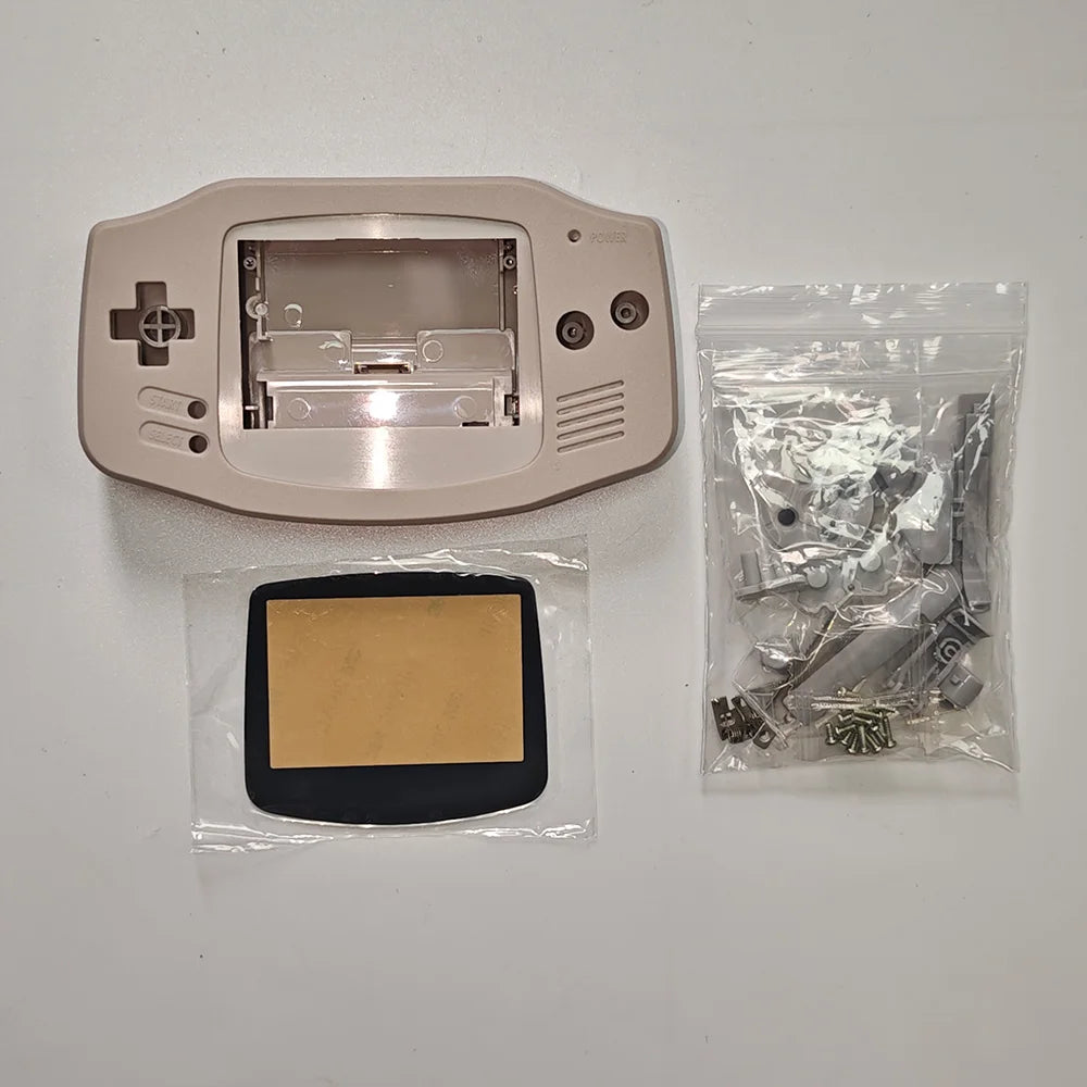 High Quality No Brand Logo Gameboy Advance GBA Shell Kit.There is no brand logo on the shell