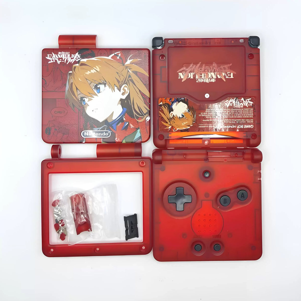 GBA SP (Game Boy Advance SP) Printed DIY Replacement Shell