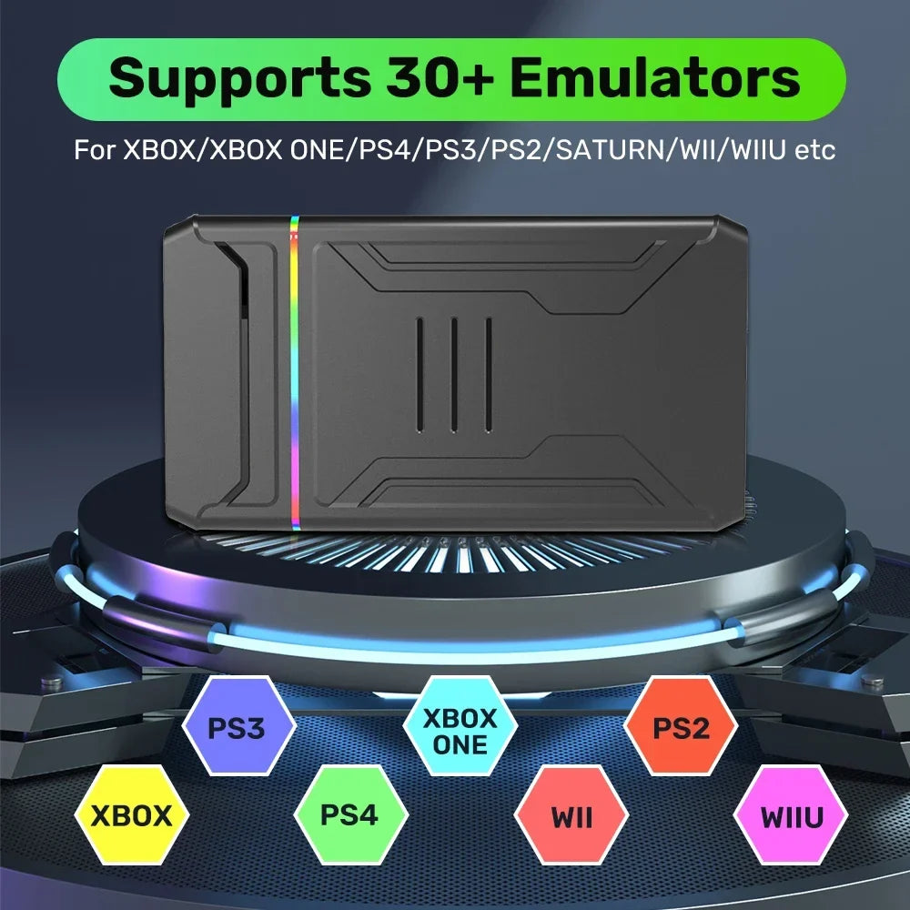 Xbox One/PS4 Emulator HDD 3TB, JMachen Launchbox, 10107 Games