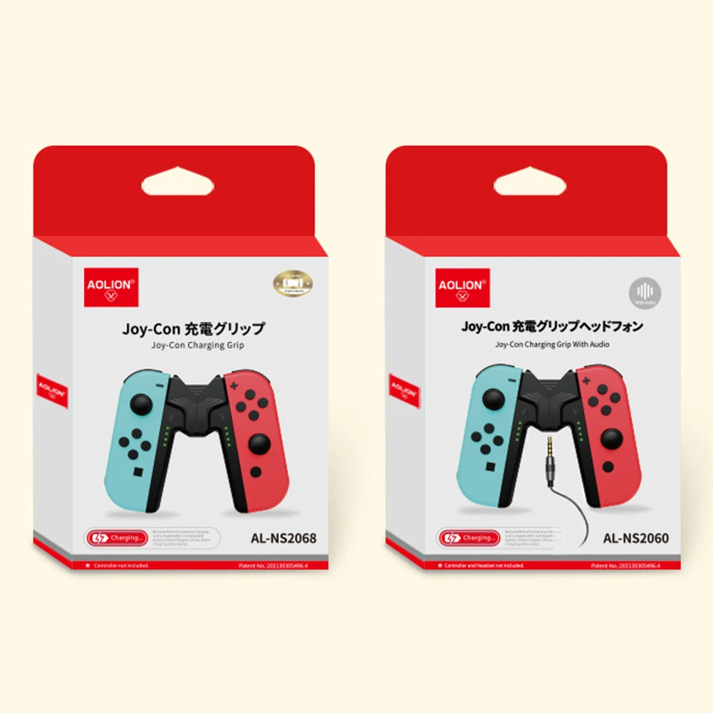 Charging Dock Grip for Nintendo Switch & OLED Joy-Con