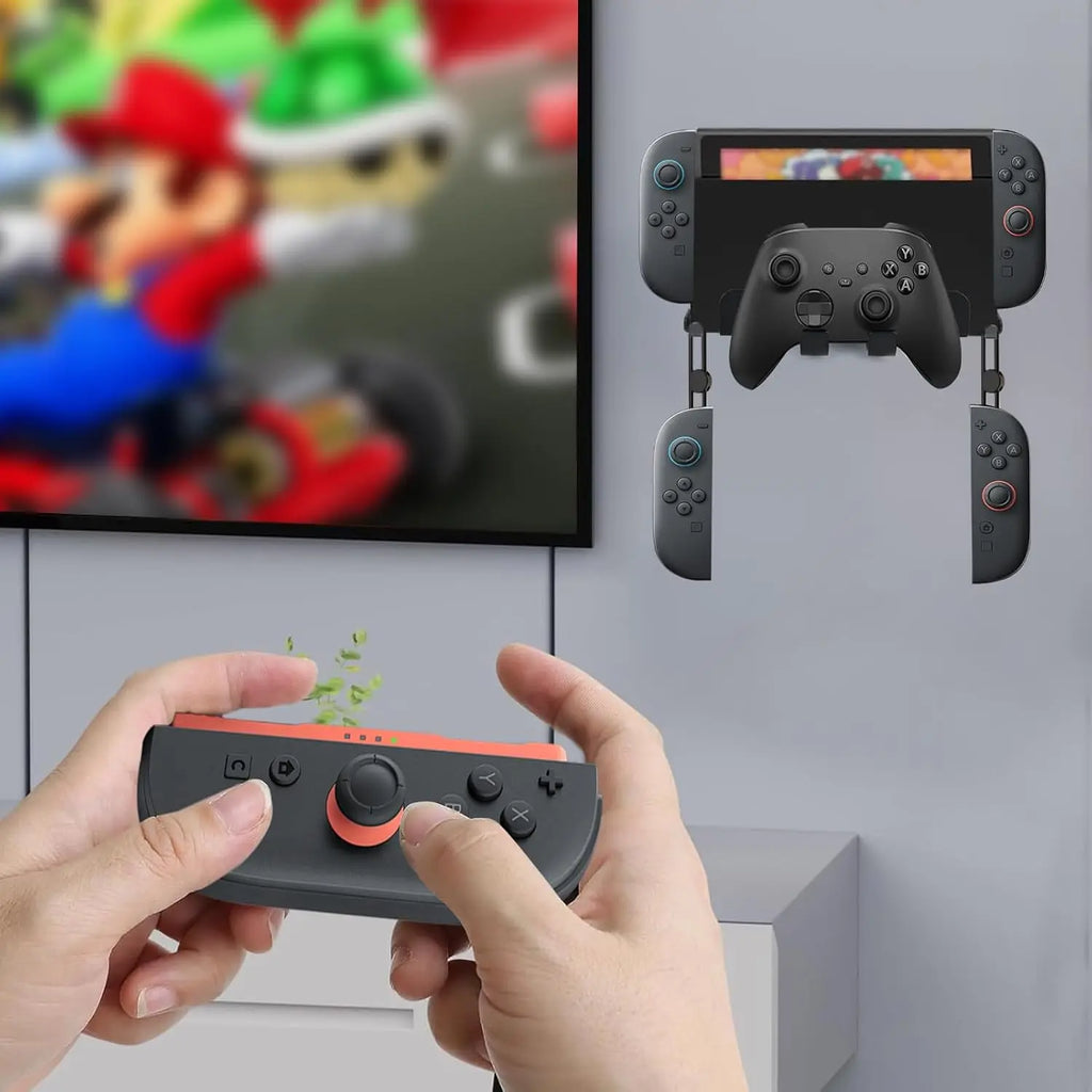 AOLION Wall Bracket for Nintendo Switch, Switch 2 Storage