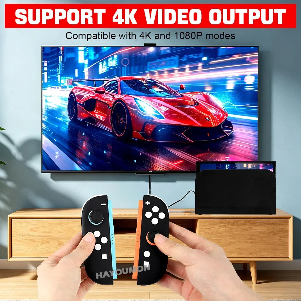 2026 New For Switch 2 Charging Dock HDMI-Compatible TV Dock Charger Station Stand Dock Gaming Accessories