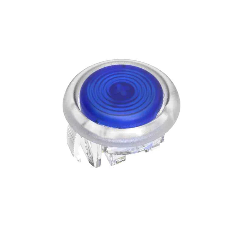 11pcs 24mm 1pcs 30mm Punk Workshop Mechanical Buttons PushButton with Cherry Silver Switch for Hitbox Fight Stick Arcade Cabinet