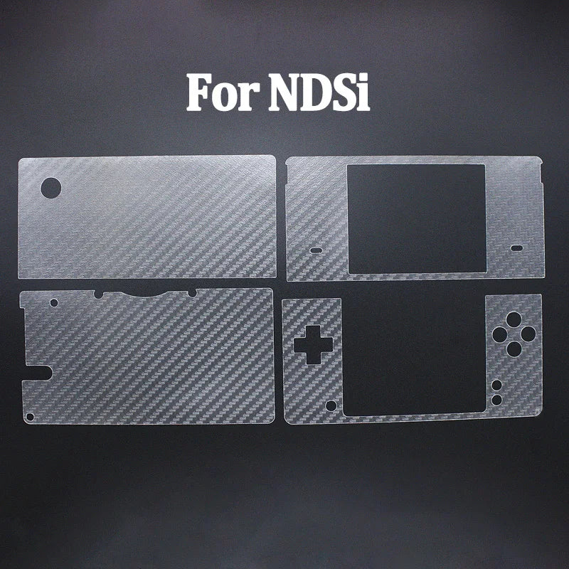 1PC Anti Scratch Carbon Fiber Full Body Skin Sticker Protective Film For 2DS/3DS/New 2DSXL/3DSXL/NDSL/NDSI XL/Switch/2/Oled/Lite